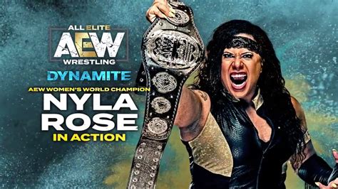Nyla Rose Made Her Surprise Return On Aew Dynamite Wednesday