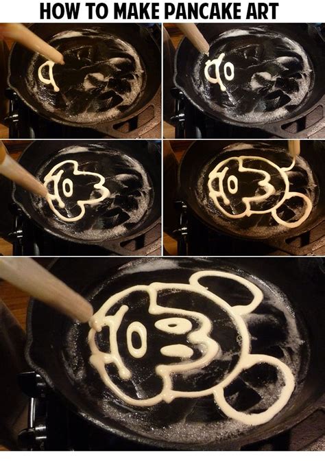 How To Make Pancake Art Andreas Notebook Pancake Art How To Make