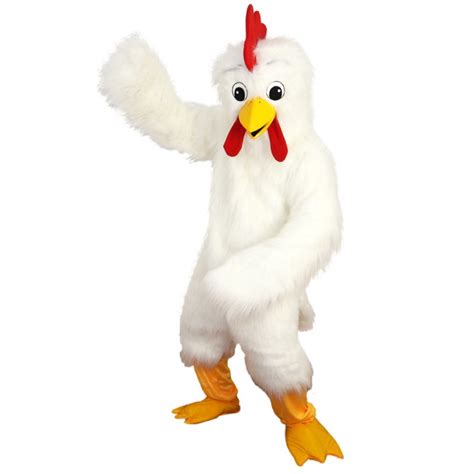 Funky Chicken Mascot Costume Adult Costume