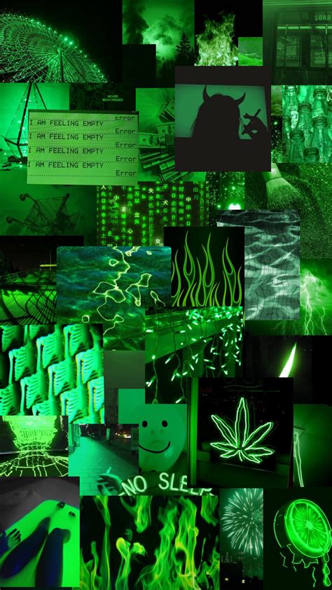Green Aesthetics Background Wallpaper En