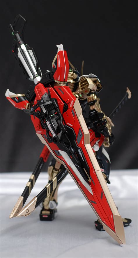 Custom Build Mg 1100 Gundam Astray Red Frame Kai Gold