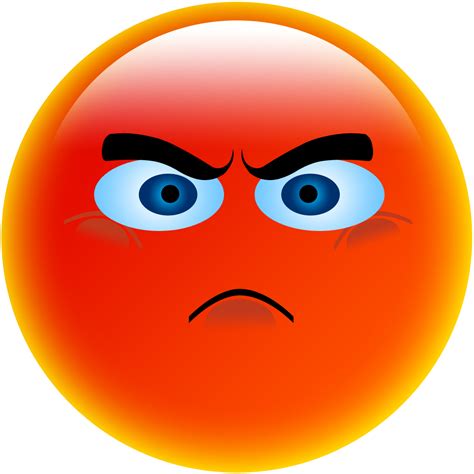 Angry Emoji Emoticon Anger Smiley Face Emotion Transparent Images And