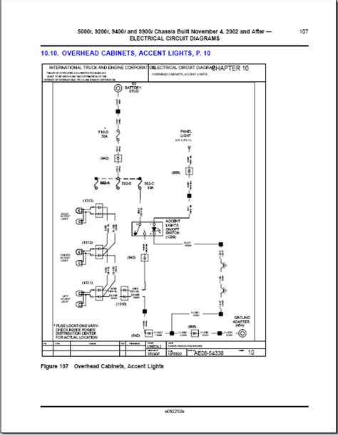 2001 International Truck Wiring Diagrams