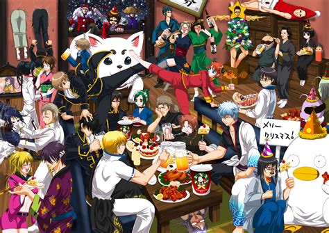 Gin Tama1374848 Anime Gintama Wallpaper Anime Christmas