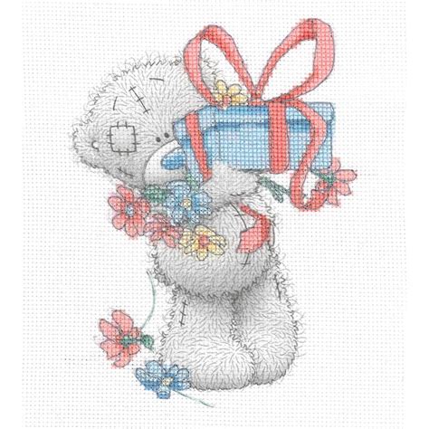 Free tatty teddy cross stitch patterns. Gift For You Me to You Bear Cross Stitch Kit (BL1137-72 ...