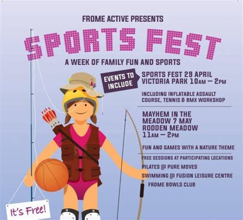 Sports Fest 2018 Discover Frome