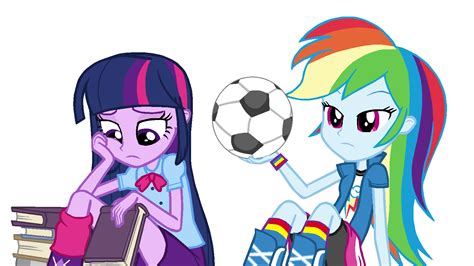 Twilight Sparkle And Rainbow Dash 1 By Thehylie On Deviantart