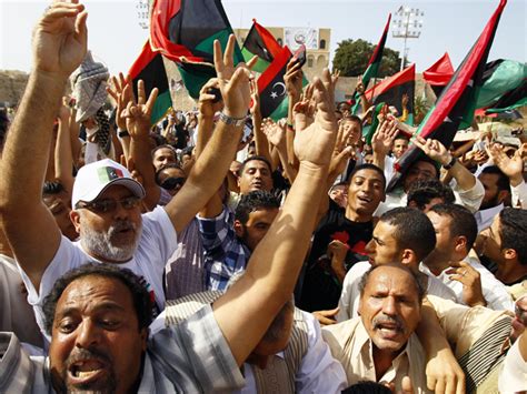 Qaddafi Gone Libya Weighs Political Future Cbs News