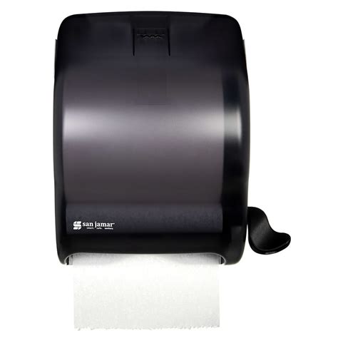 San Jamar T950tbk Wall Mount Roll Paper Towel Dispenser Plastic