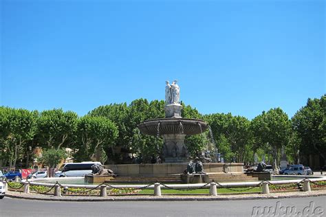 Fontaine de la Rotonde - Aix-en-Provence, Frankreich ...