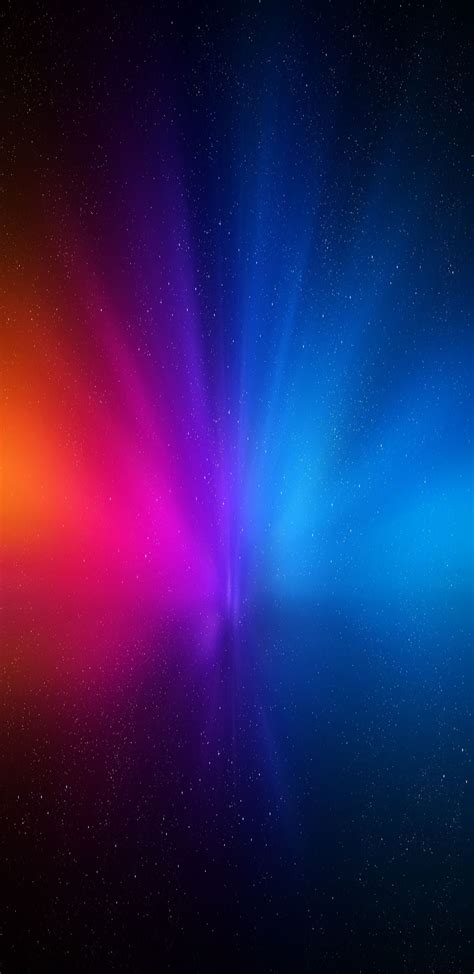 Blue Red Purple Space Minimal Abstract Wallpaper
