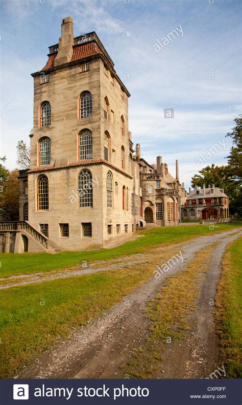 Fonthill Castle In Doylestown Pa Stock Photo Alamy