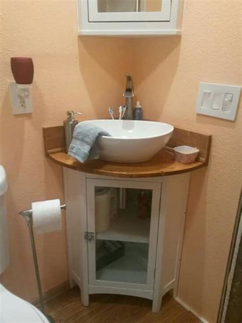 Corner Sink Base Cabinet Bathroom Home Design Ideas