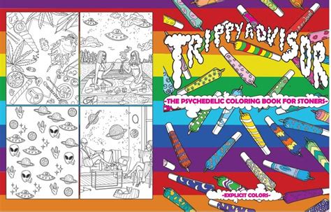 61+ Stoner Psychedelic Trippy Coloring Pages | Murnautalk