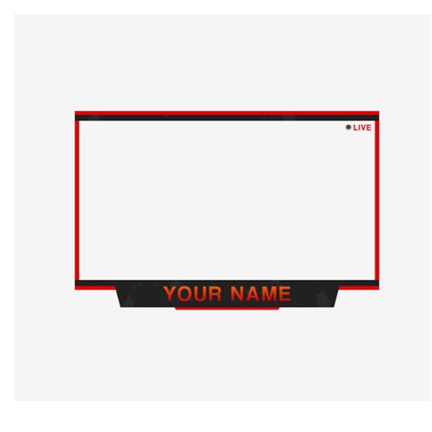 Elevate Your Streams With Facecam Overlay Template Motion Graphics Trends Overlays Youtube