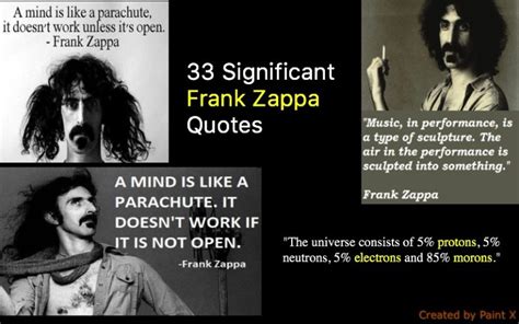 33 Significant Frank Zappa Quotes NSF News And Magazine