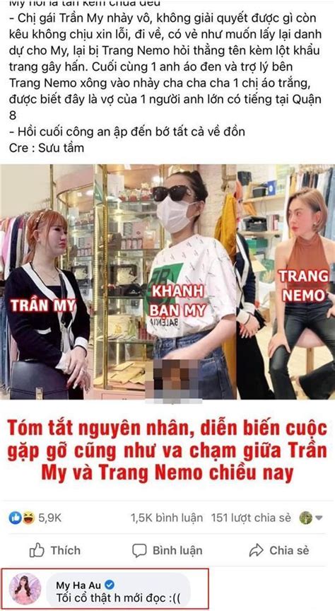 Âu Hà My Lót Dép Hóng Drama Trang Nemo Trần My