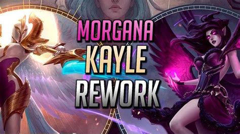 New Morgana And Kayle Rework Teaser Abilities Showcase Reveal League