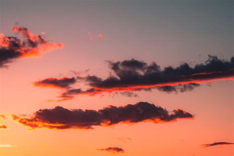 วอลล์เปเปอร์เมฆ ท้องฟ้า พระอาทิตย์ตก Hd ที่สวยงาม จอกว้าง ความ