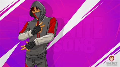 Use these awesome fan arts as your iphone and ipad wallpaper for free. How to draw Ikonik easy | Fortnite Season 8 tutorial ...