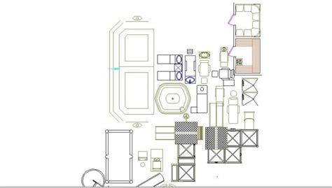 Multiple Household Furniture Blocks Cad Drawing Details Dwg File Cadbull