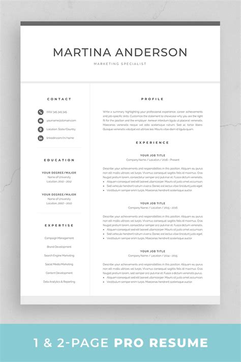 Intelligent cv published the resume builder cv maker app free cv templates 2019 app for android operating system mobile devices, but it is possible to download and install resume builder cv maker app free cv templates 2019 for pc or computer with operating systems such as windows 7, 8, 8.1. Modern Resume Template | Professional CV Template for Word ...