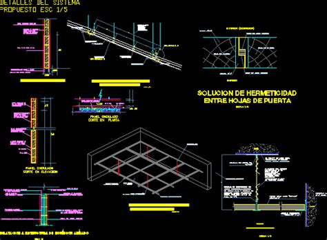 Suspended Acoustical Ceiling Cad Details Shelly Lighting