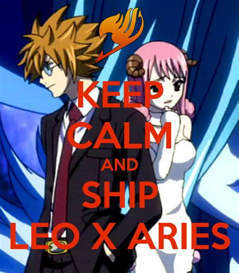 Keep Calm And Ship Leo X Aries Poster Cheylingrayson Keep Calm O Matic