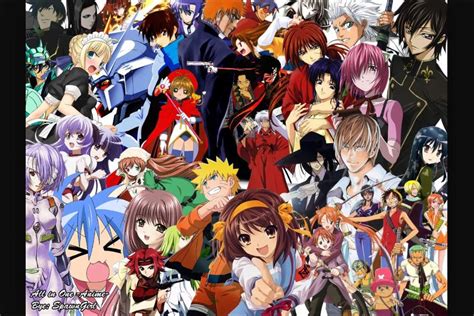 Lots Of Anime Characters Anime Amino