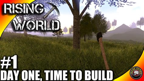 Rising World Lets Play Ep01 Our First Steps Rising World Gameplay