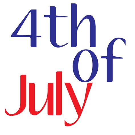 To use a free clip art image, you must first download it to your hard drive. Happy 4th Of July Clipart - ClipArt Best