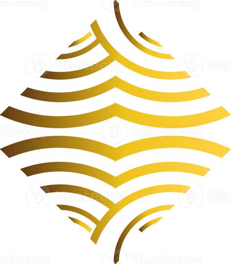 Gold Abstract Floral Ornament 28043671 Png
