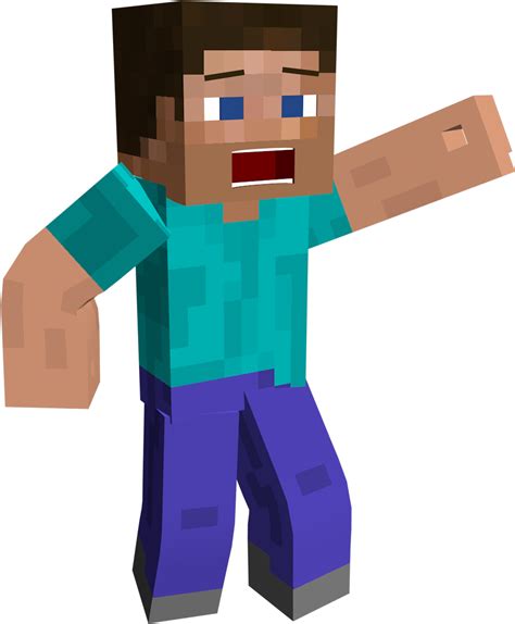 Minecraft Steve Render Wallpaper Free Transparent Png Download Pngkey