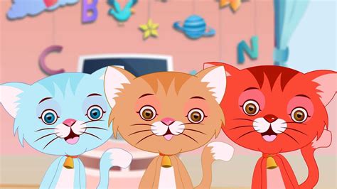 Three Little Kittens Kindergarten Nursery Rhymes For Toddlers