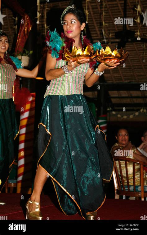 Traditional Balinese Dancer Kuta Bali Indonesia Stock Photo Alamy