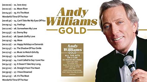 Andy Williams Greatest Hits Full Album Best Of Andy Williams Songs