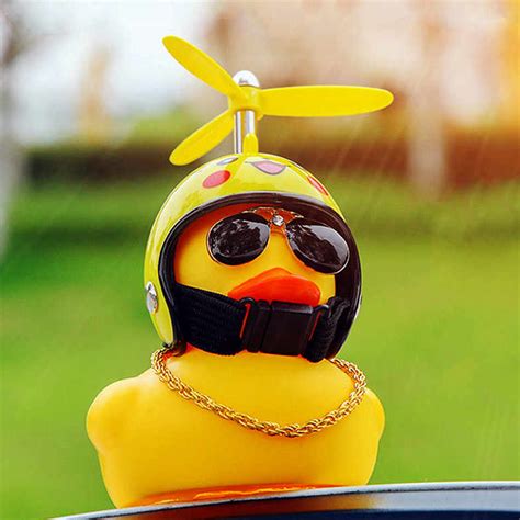 Gangster Duck Car Toy W Propeller And Chain Inspire Uplift