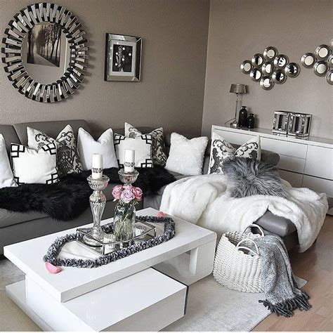 Black White Silver And Gold Living Room Ideas Best Home Design