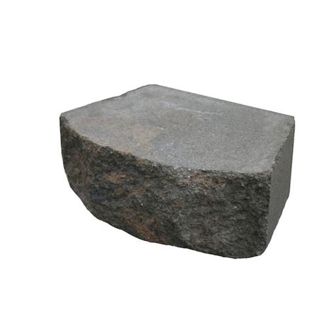 Basalite 16 In Tancharcoal Retaining Wall Block 100027553 The Home