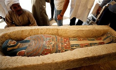 Egypt Opens Two Ancient Pyramids And Unveils Newly Found Sarcophagi And