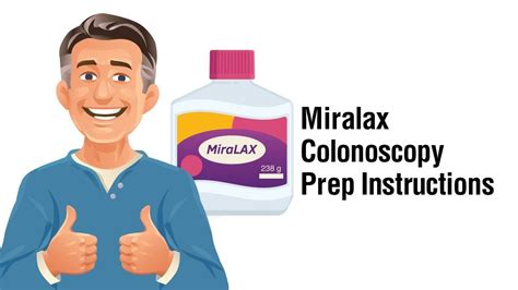 Miralax Colonoscopy Prep Youtube