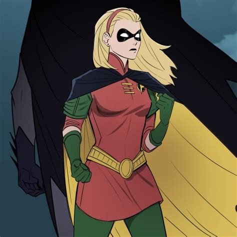 Stephanie Brown Aka Spoiler Robin Batgirl In Webtoon Icon In
