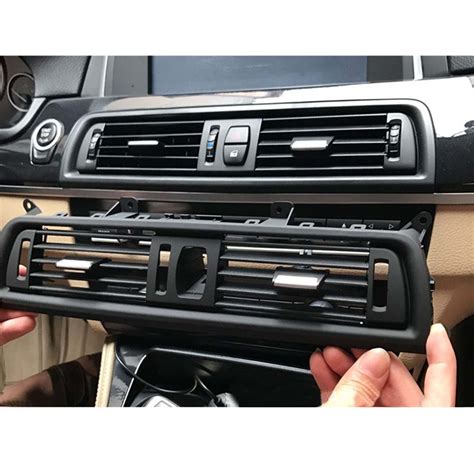 Car Front Dash Panel Center Fresh Air Outlet Vent Grille Cover For Bmw