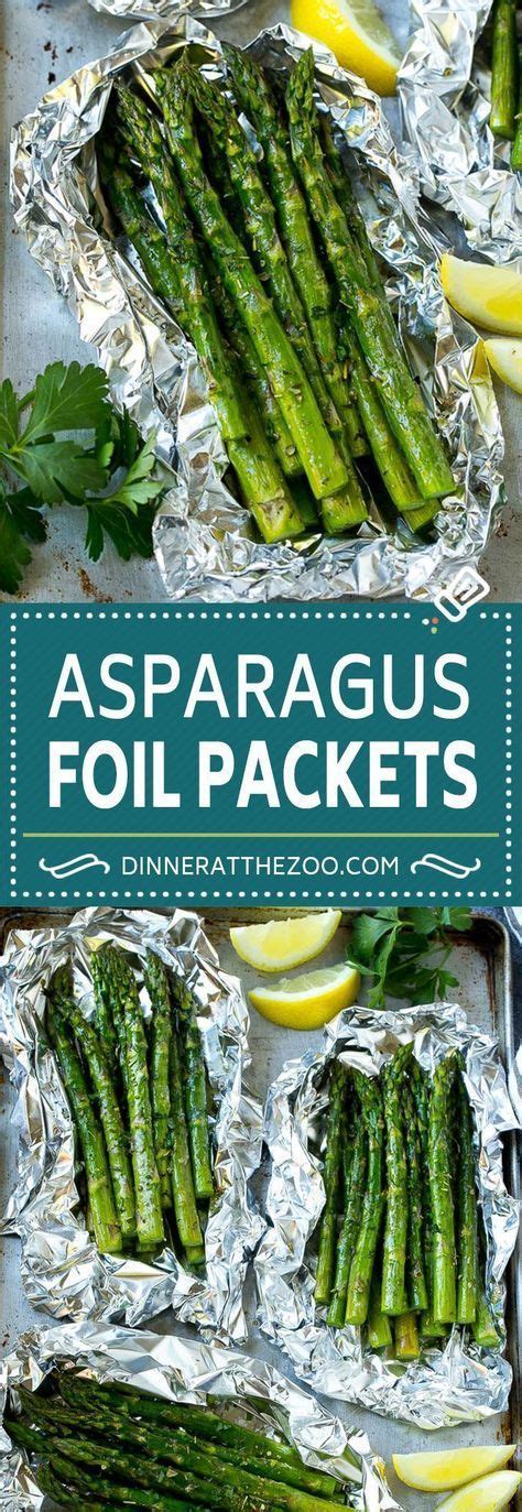 Grilled Asparagus in Foil Recipe | Foil Packet Recipe ...