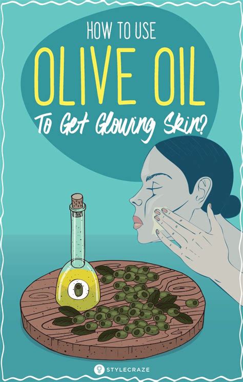 How To Use Olive Oil To Get Glowing Skin Beauty Care Beauty Skin