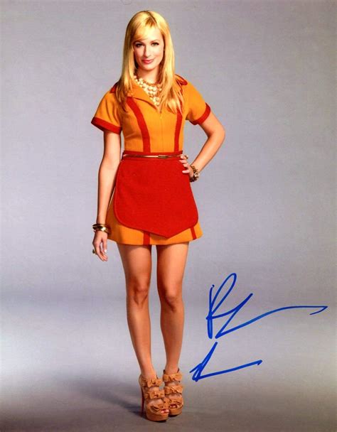 Beth Behrs Actress2 Broke Girls Autograph Signed Photo Uk Books