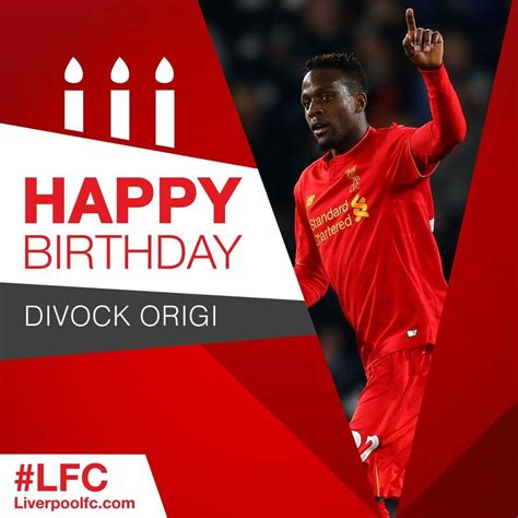 Happy Birthday Divock Origi Liverpoolfc