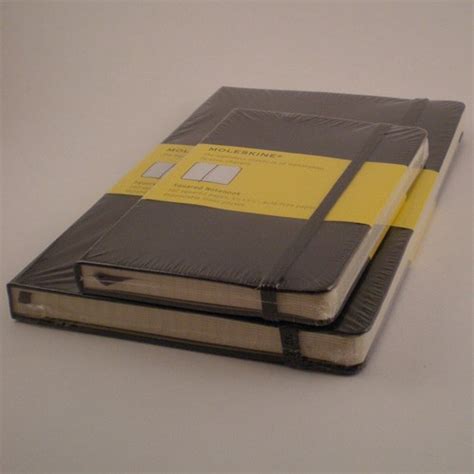 Moleskine Hard Cover Notebooks Squared