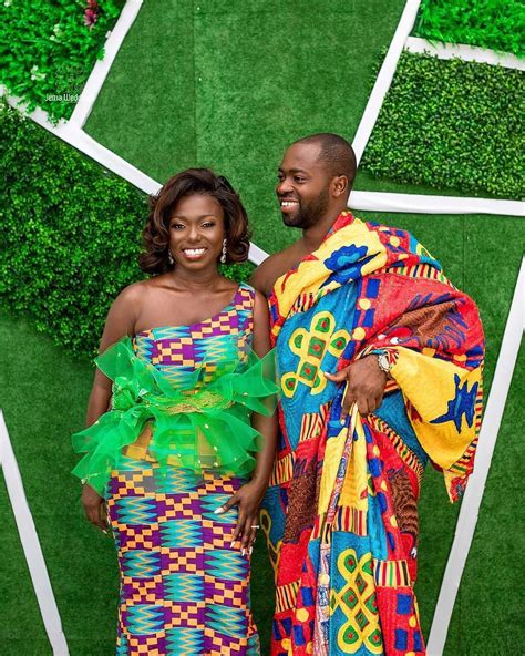 O Lovely 😊 Adwoa And Henry Photography B Kente Dress African Inspired Fashion African