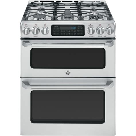 Ge Cafe Cafe 30 In 5 Burner 43 Cu Ft 24 Cu Ft Self Cleaning Double